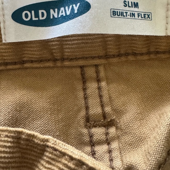 Men’s tan old navy corduroy trousers size 32 - Picture 3 of 3